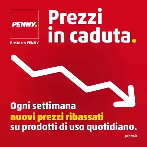 Prezzi in caduta