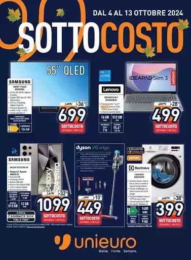 SOTTOCOSTO da Unieuro!