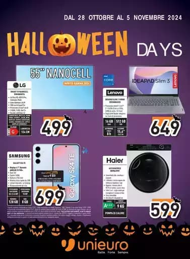 Halloween days da Unieuro!