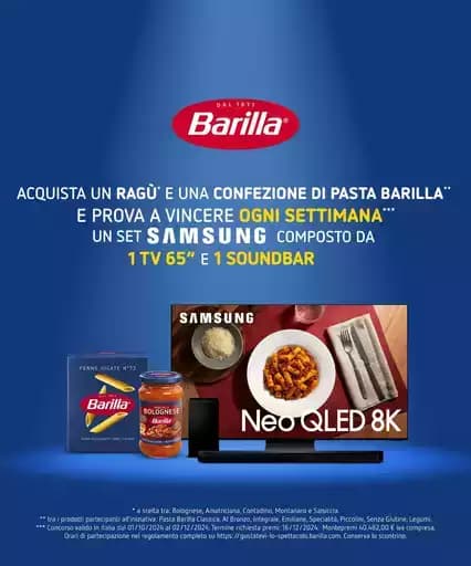 Ragù Concorso Instant Win