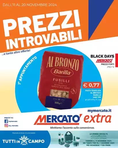 Prezzi introvabili