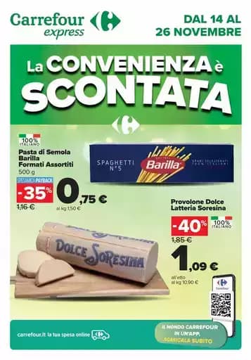 La convenienza è scontata