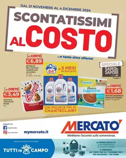 Scontatissimi al costo