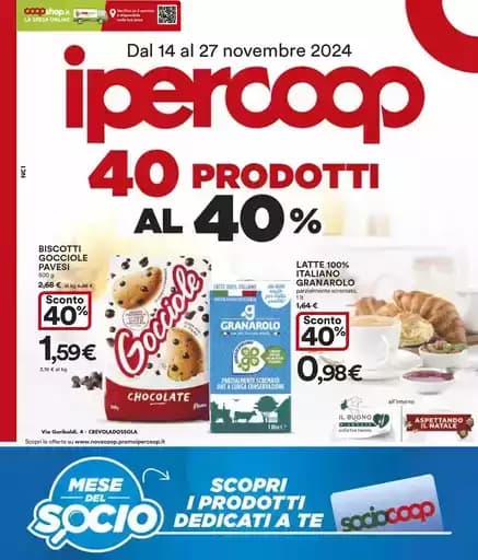 ì40 Prodotti al 40%