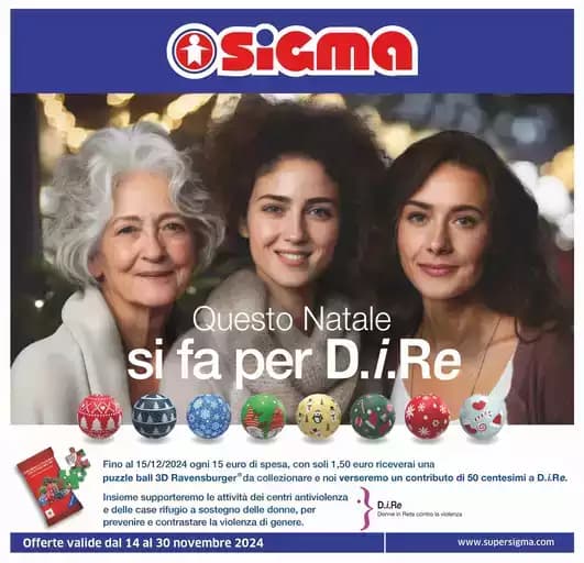 Offerte da prendere al volo! - Questo Natale si fa per D.i.Re, Sigma