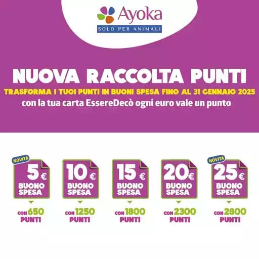 Nuova raccolta punti