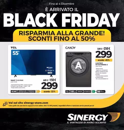 E' arrivato il Black Friday